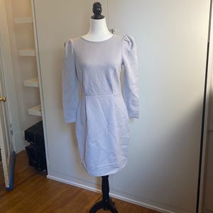 Reid’s puff sleave jersey dress